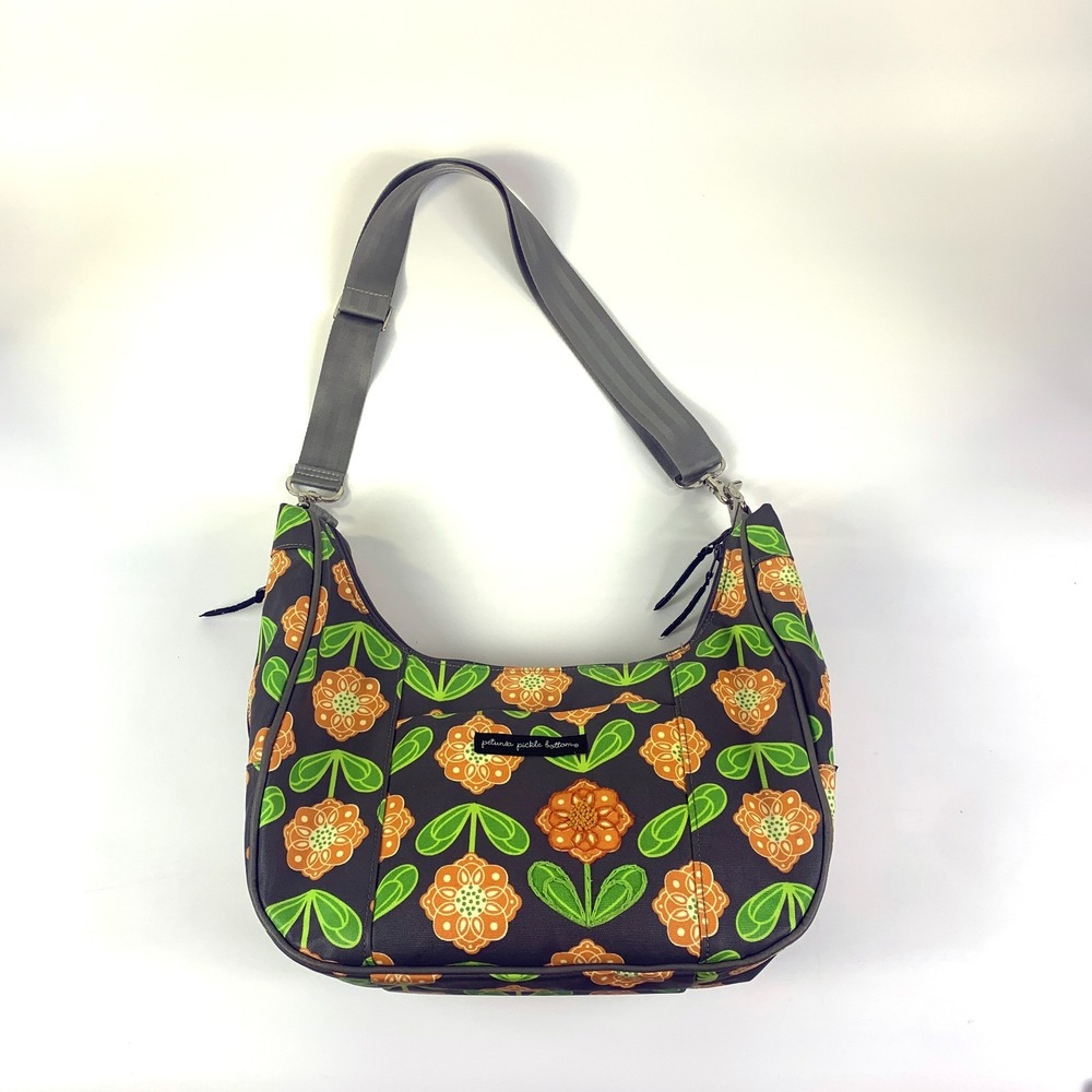 Petunia Pickle Bottom Touring Diaper Bag Santiago Sunset Sling Hobo Tote Pad SEE - Picture 6 of 16